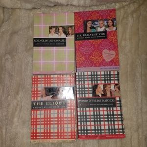 4 book lot by Lisi Harrison